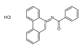 N-phenanthridin-5-ium-5-ylbenzamide,chloride Structure