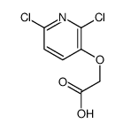 2-(2,6-dichloropyridin-3-yl)oxyacetic acid Structure