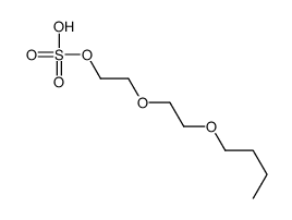 2-(2-butoxyethoxy)ethyl hydrogensulphate picture