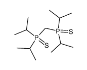2-[(Diisopropyl-phosphinothioylmethyl)-isopropyl-phosphinothioyl]-propane结构式