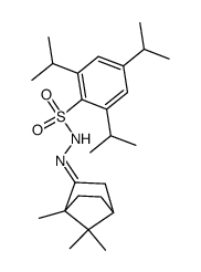 camphor trisylhydrazone结构式