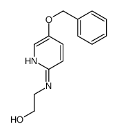 2-[(5-phenylmethoxypyridin-2-yl)amino]ethanol结构式