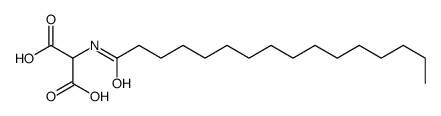 2-(hexadecanoylamino)propanedioic acid Structure