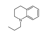 1-propyl-3,4-dihydro-2H-quinoline结构式