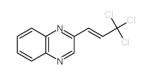 Quinoxaline, 2-(3,3,3-trichloro-1-propen-1-yl)- picture