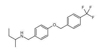 Benzenemethanamine, N-(1-methylpropyl)-4-4-(trifluoromethyl)phenylmethoxy- picture