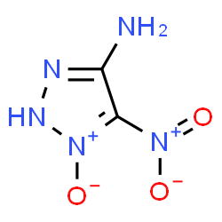 2H-1,2,3-Triazol-4-amine, 5-nitro-, 1-oxide (9CI)结构式