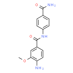 4-Amino-N-[4-(aminocarbonyl)phenyl]-3-methoxybenzamide picture