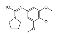 N-(3,4,5-trimethoxyphenyl)pyrrolidine-1-carboxamide Structure