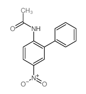 N-(4-nitro-2-phenyl-phenyl)acetamide structure