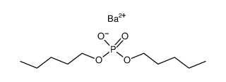 barium tetrapentyl bis(phosphate) structure