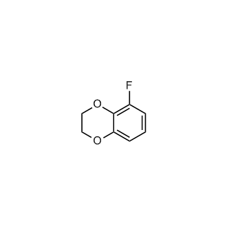 5-氟-2,3-二氢苯并[b][1,4]二噁英结构式