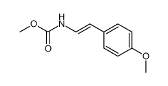 (4-methoxy-styryl)-carbamic acid methyl ester结构式