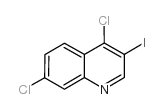 4,7-二氯-3-碘喹啉结构式