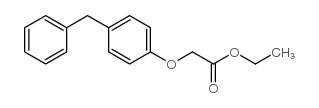 ethyl 2-(4-benzylphenoxy)acetate structure