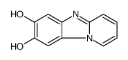 Pyrido[1,2-a]benzimidazole-7,8-diol (9CI) structure