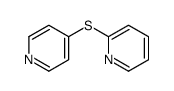 2-pyridin-4-ylsulfanylpyridine Structure