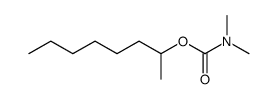 octan-2-yl dimethylcarbamate结构式