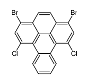 3,6-Dibromo-1,8-dichlorobenzo[e]pyrene Structure