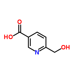 6-(Hydroxymethyl)nicotinic acid Structure