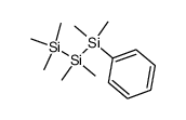 1-Phenylheptamethyltrisilan结构式