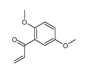 2,5-dimethoxyphenyl vinyl ketone结构式