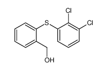 2-(2,3-Dichlorophenylthio)benzyl Alcohol Structure