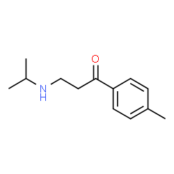 1-Propanone,3-[(1-methylethyl)amino]-1-(4-methylphenyl)-(9CI)结构式