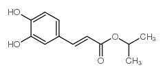 E-Caffeic acid isoprpyl ester Structure