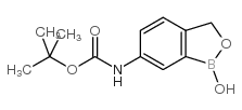 6-(BOC-AMINO)-1-HYDROXY-2,1-BENZOXABOROLANE Structure