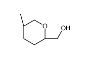 [(2R,5R)-5-methyloxan-2-yl]methanol Structure