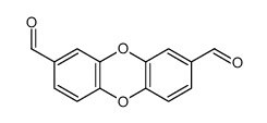 Dibenzo[b,e][1,4]dioxin-2,8-dicarboxaldehyde structure