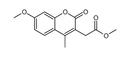 methyl 2-(7-methoxy-4-methyl-2-oxo-2H-chromen-3-yl)acetate picture