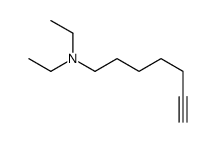 N,N-diethylhept-6-yn-1-amine结构式