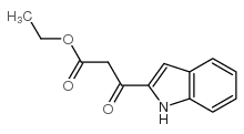 ethyl-2-indoloyl-acetate structure