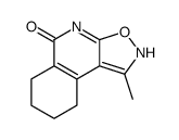 1-methyl-6,7,8,9-tetrahydro-2H-[1,2]oxazolo[5,4-c]isoquinolin-5-one结构式