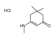 5,5-dimethyl-3-(methylamino)cyclohex-2-en-1-one,hydrochloride Structure