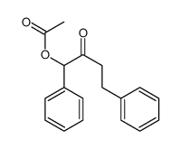 (2-oxo-1,4-diphenylbutyl) acetate结构式