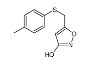 5-[(4-methylphenyl)sulfanylmethyl]-1,2-oxazol-3-one结构式