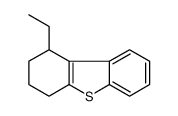 1-ethyl-1,2,3,4-tetrahydrodibenzothiophene结构式