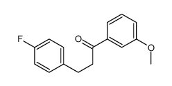 3-(4-FLUOROPHENYL)-3'-METHOXYPROPIOPHENONE图片