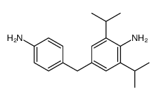 4-[(4-aminophenyl)methyl]-2,6-di(propan-2-yl)aniline结构式