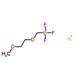 Potassium 2-methoxyethoxymethyltrifluoroborate Structure