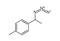 Benzene, 1-(1-azidoethyl)-4-methyl结构式