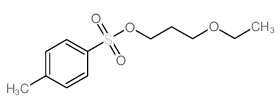 3-Ethoxypropyl 4-methylbenzenesulfonate结构式