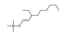 3-ethylnon-1-enoxy(trimethyl)silane Structure