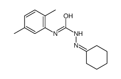 1-(cyclohexylideneamino)-3-(2,5-dimethylphenyl)urea Structure