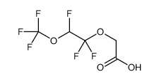 2-[1,1,2-trifluoro-2-(trifluoromethoxy)ethoxy]acetic acid结构式
