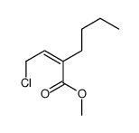 methyl 2-(2-chloroethylidene)hexanoate结构式