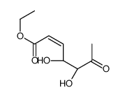 ethyl (4S,5R)-4,5-dihydroxy-6-oxohept-2-enoate Structure